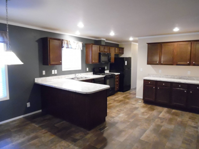 Open Floor Plan With Large Kitchen 3